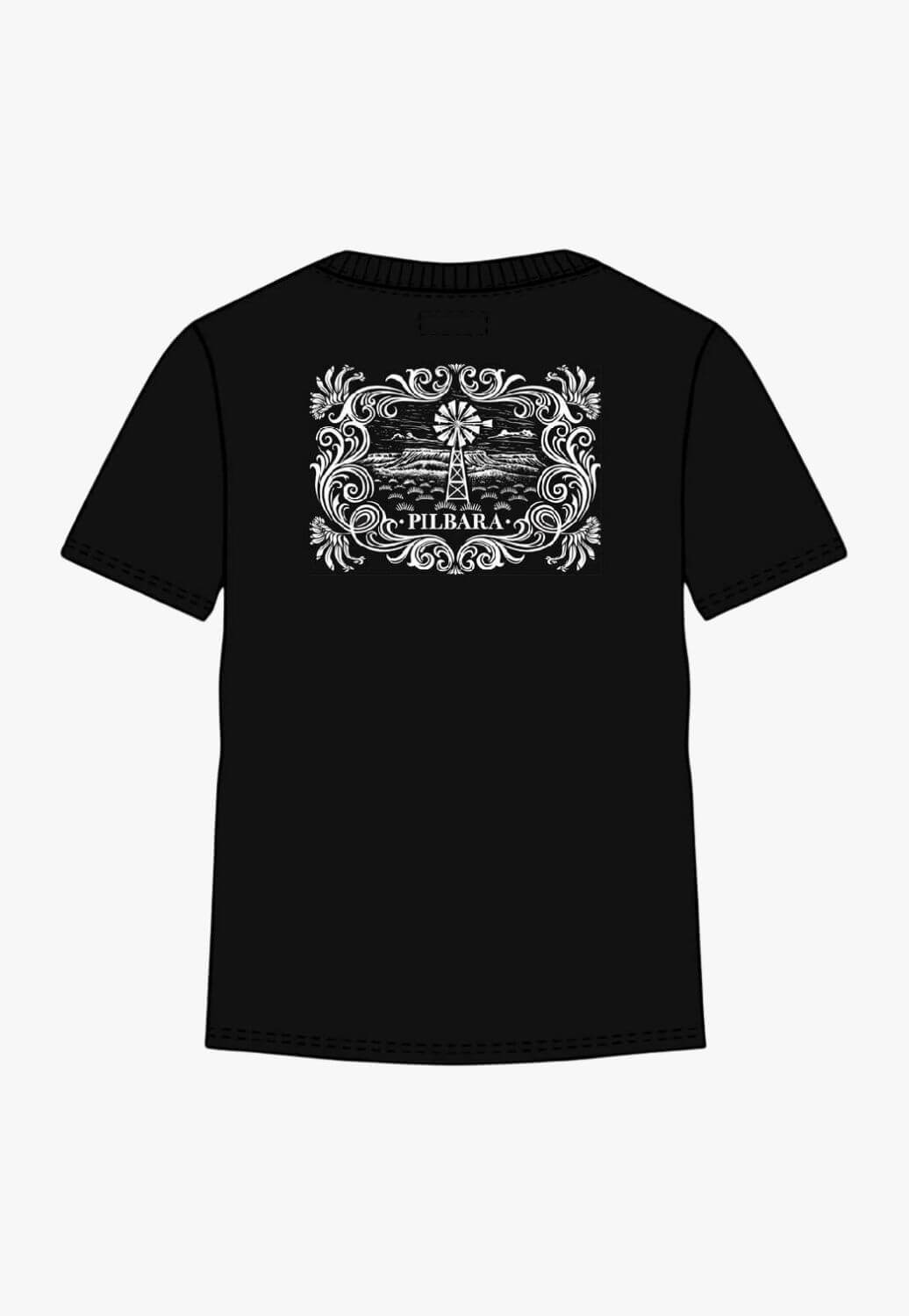 Pilbara Mens Western T-Shirt