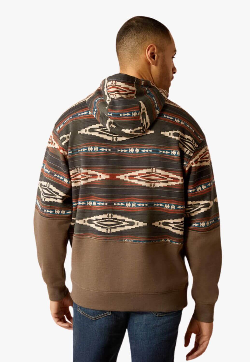 Ariat Mens Colour Block Hoodie