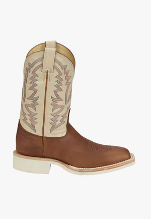 Justin Mens Trainor Wide Square Toe Boot