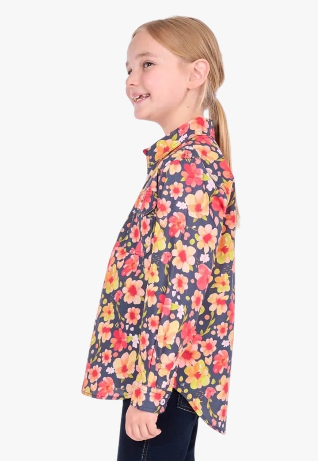 Hard Slog Girls Shanni Long Sleeve Shirt