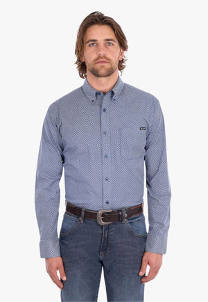 Wrangler Mens Gary Long Sleeve Shirt