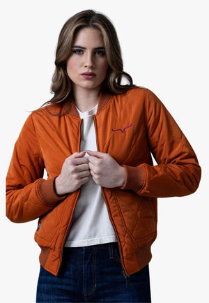 Kimes Ranch Womens Marinos Bomber Jacket