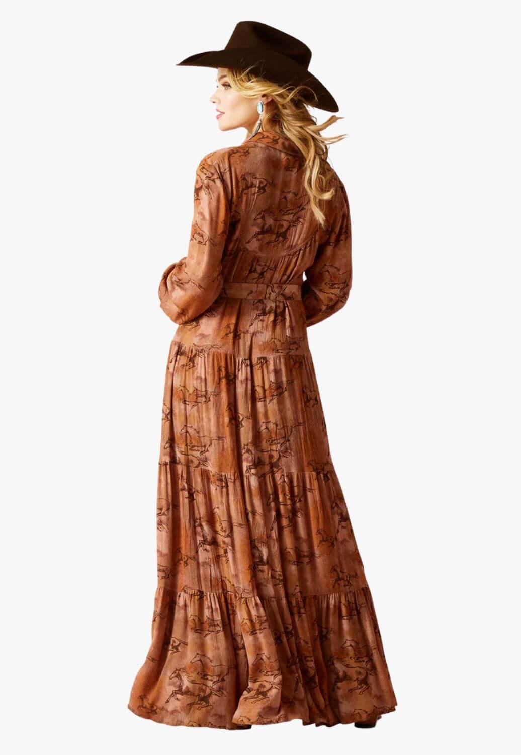 Ariat Womens Gallop Away Maxi Dress