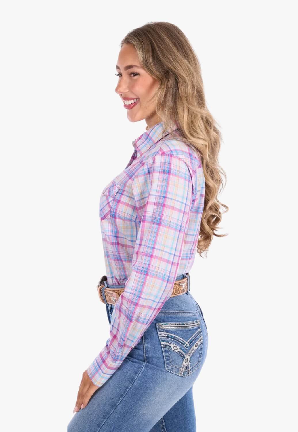Pure Western Womens Kari Long Sleeve Shirt