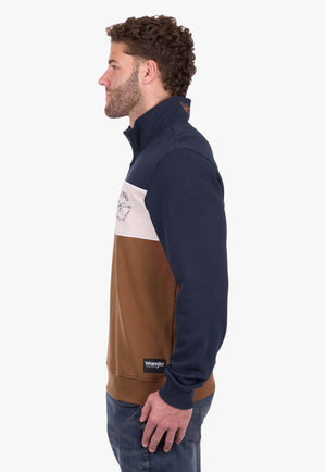 Wrangler Mens Steve 1/4 Zip Pullover