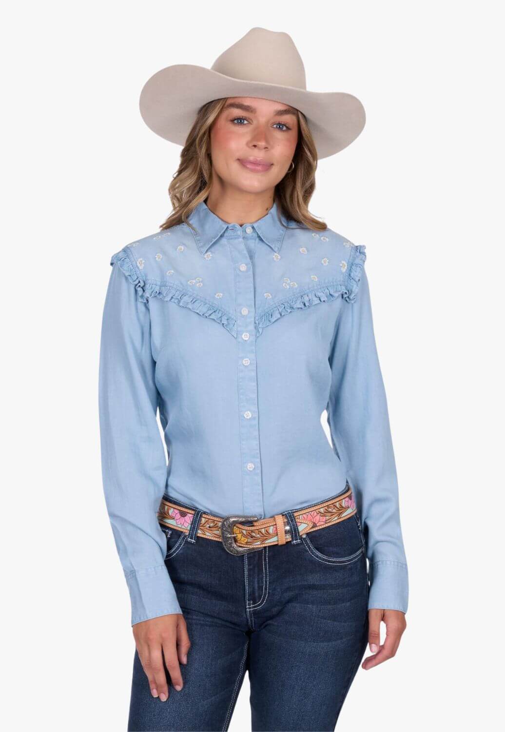 Pure Western Womens Pheobe Long Sleeve Shirt