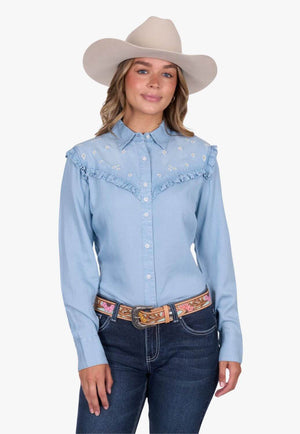 Pure Western Womens Pheobe Long Sleeve Shirt