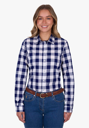 Thomas Cook Womens Scarlet Long Sleeve Shirt