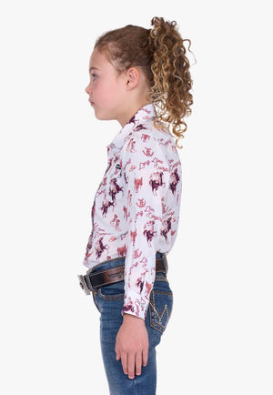 Wrangler Girls Doreen Long Sleeve Shirt
