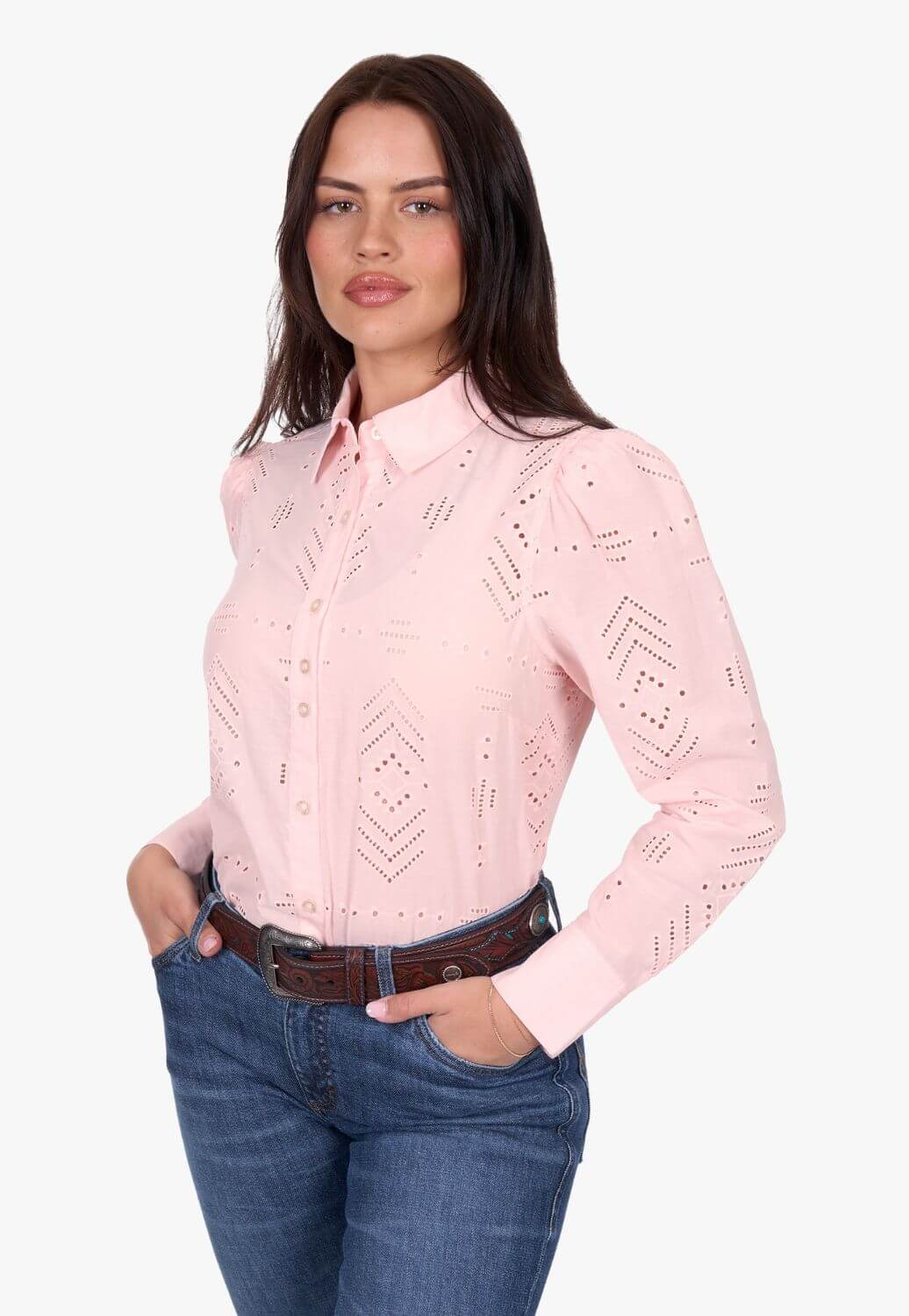 Wrangler Womens Lilly Long Sleeve Shirt