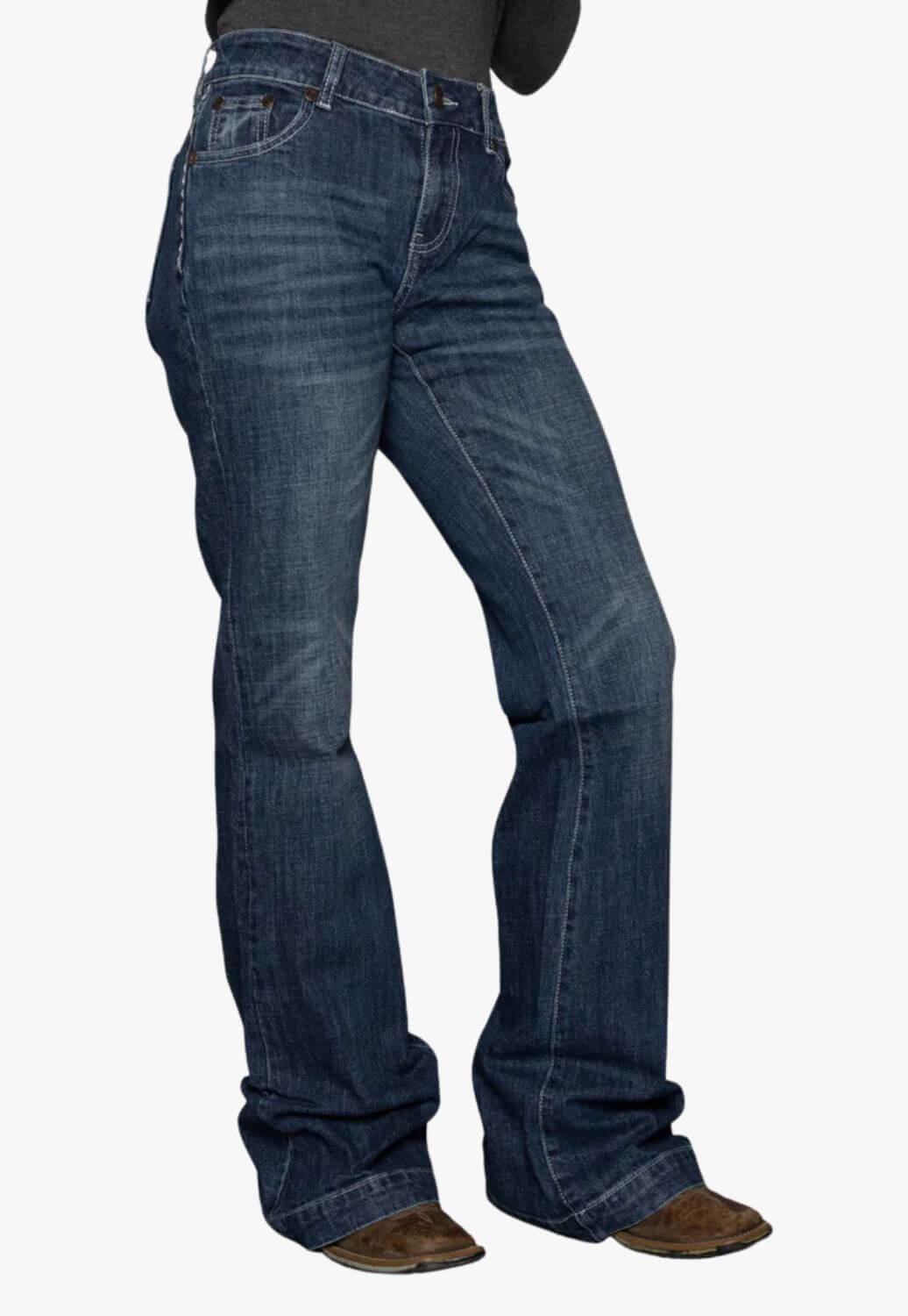 CC Western Womens Wide Leg Trouser Jean