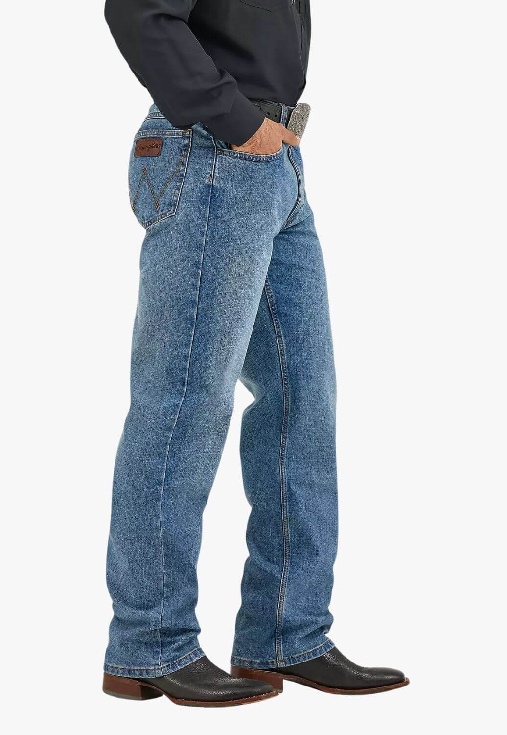 Wrangler Mens 20X Active Flex Relaxed Fit Jean