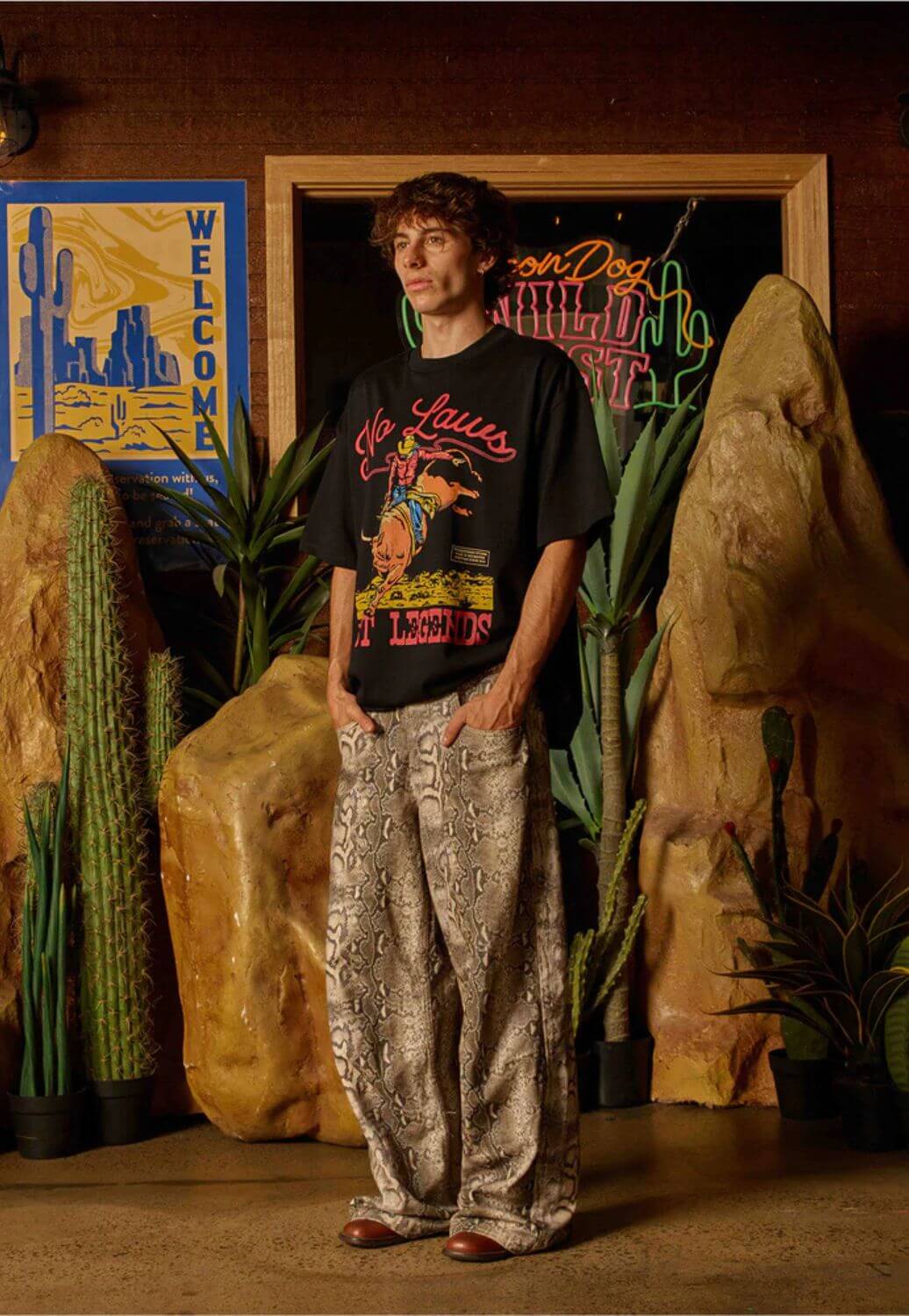 Threadheads Unisex No Laws Oversized T-Shirt