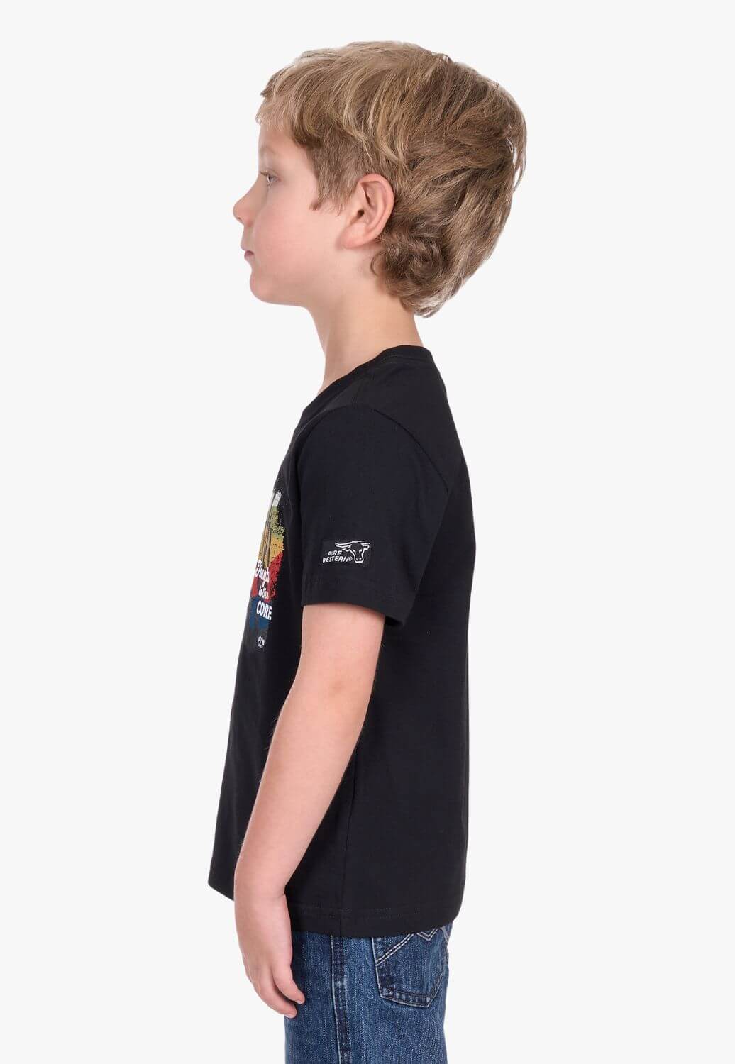 Pure Western Boys Terry T-Shirt