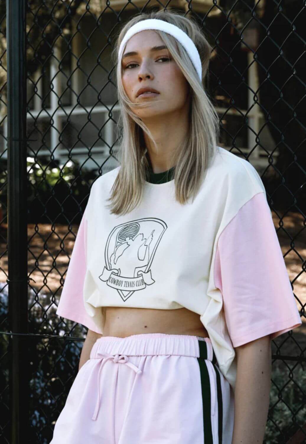 Whitney Spicer Cowboy Tennis Box Tee