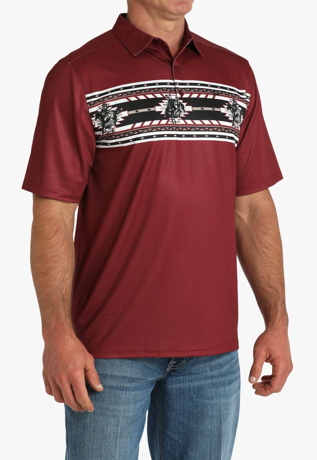 Cinch Mens ArenaFlex Polo