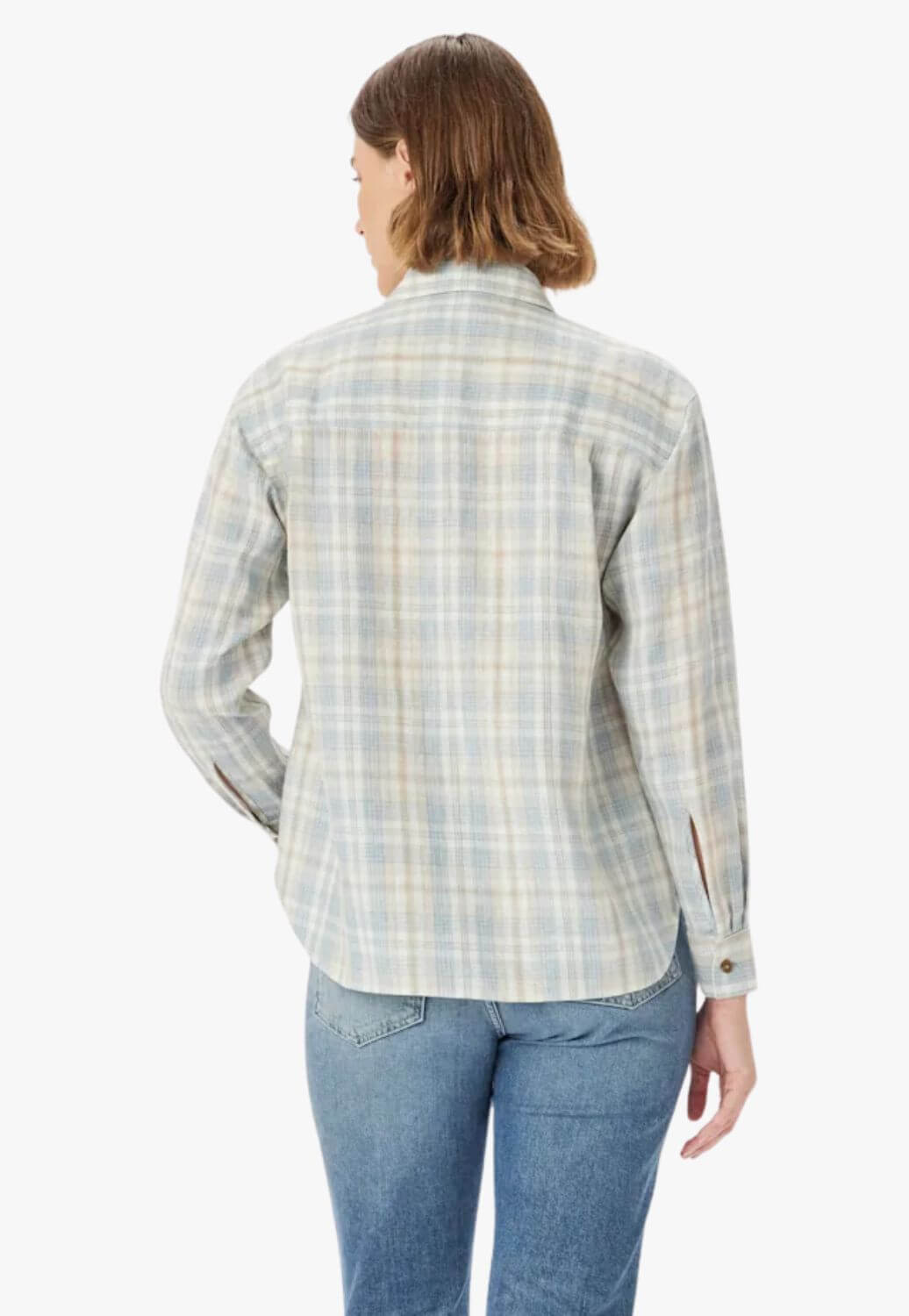 R.M. Williams Hopeland Check Linen Long Sleeve Shirt