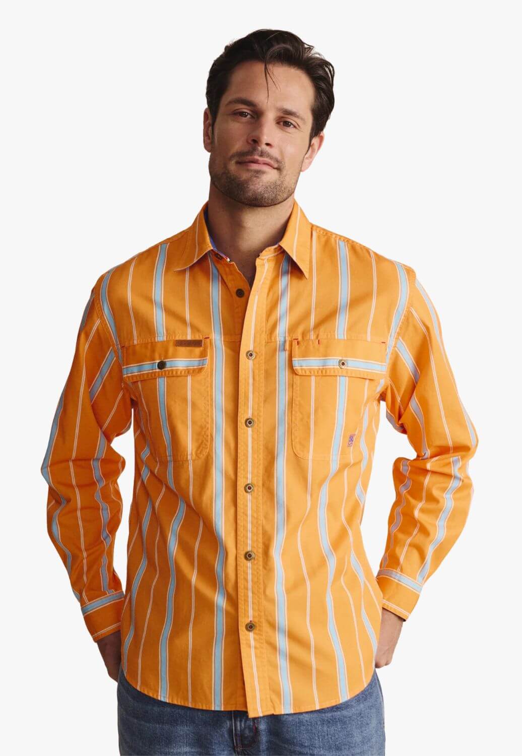 S. Kidman Mens Armstrong Long Sleeve Work Shirt