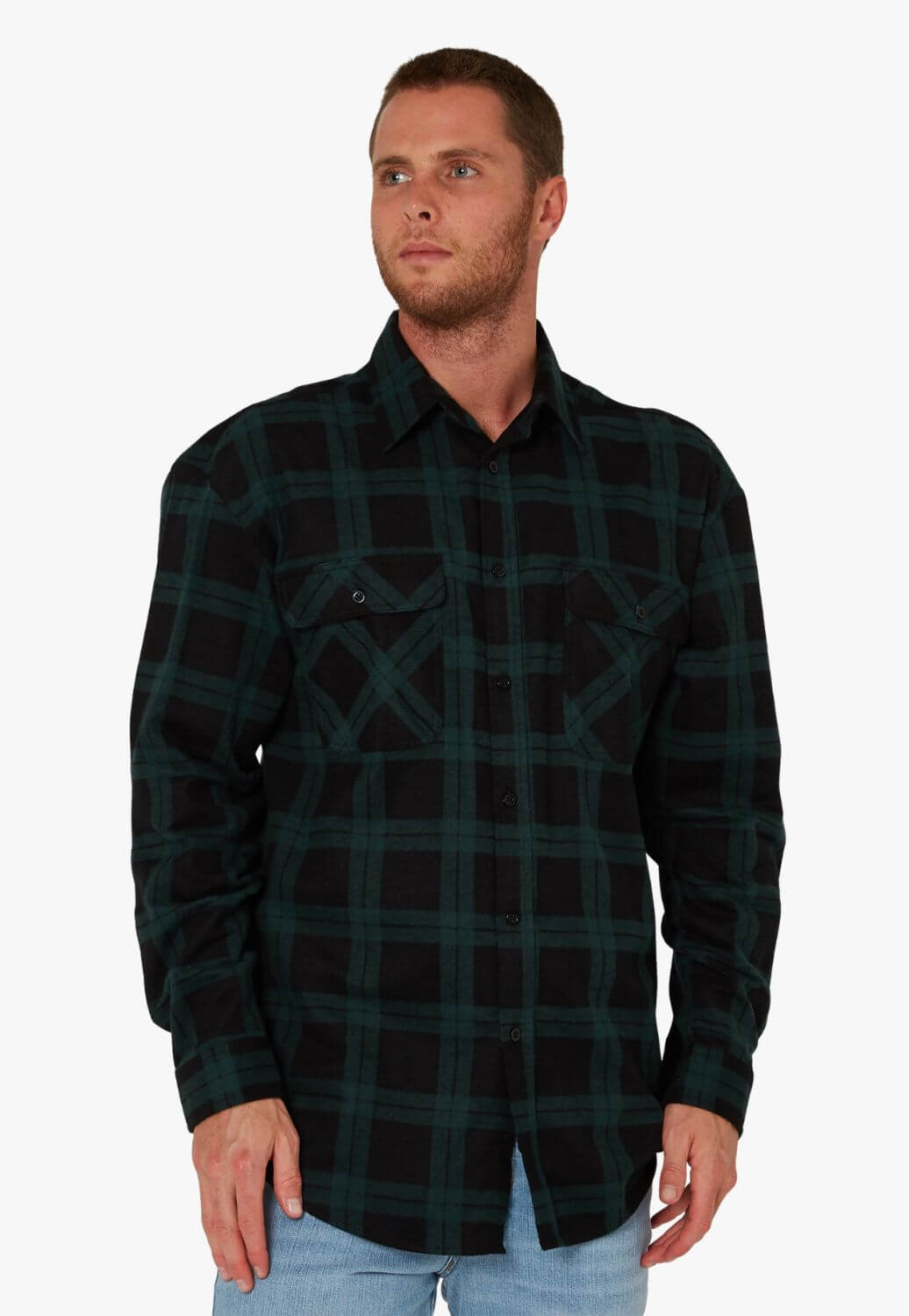 Pilbara Flannelette Open Front Shirt