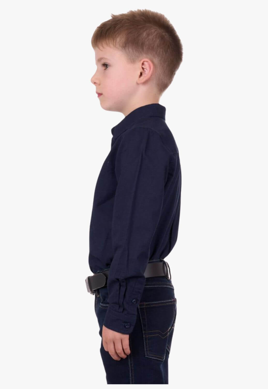 Thomas Cook Boys Linen Long Sleeve Shirt