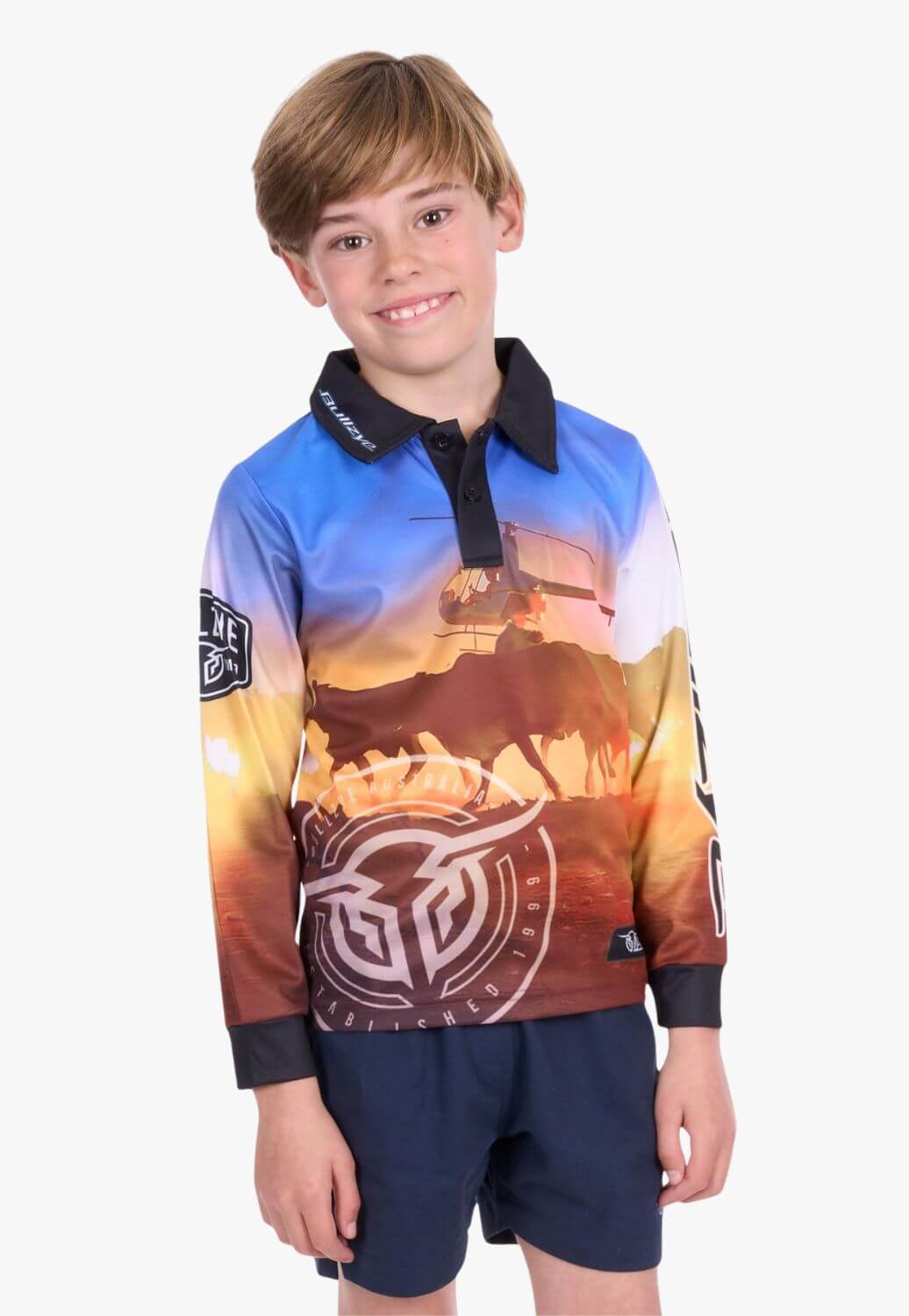 Bullzye Boys Outback Long Sleeve Shirt