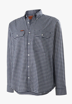 Mustang Mens Long Sleeve Check Shirt