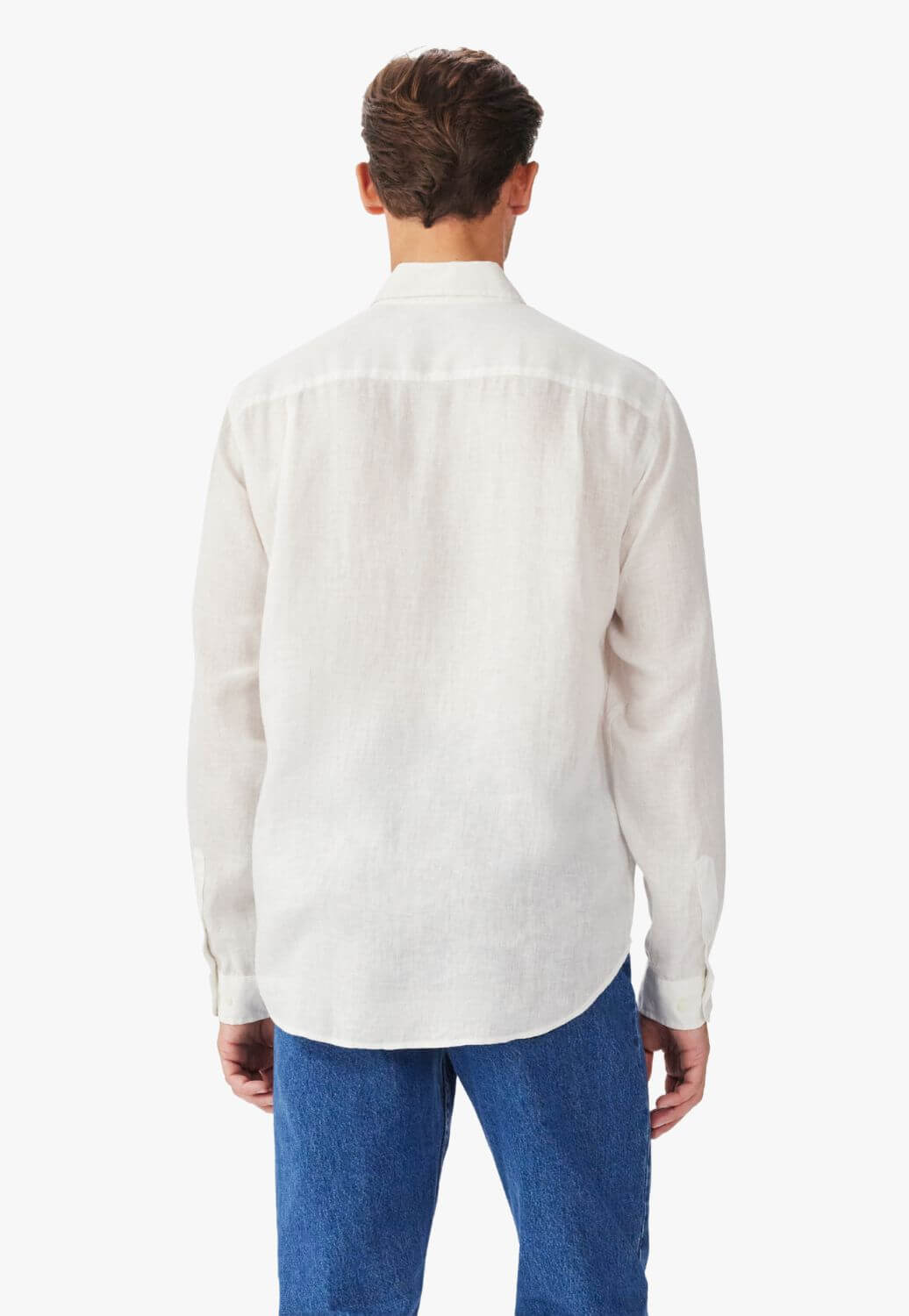 R.M. Williams Mens Newman Classic Linen Shirt