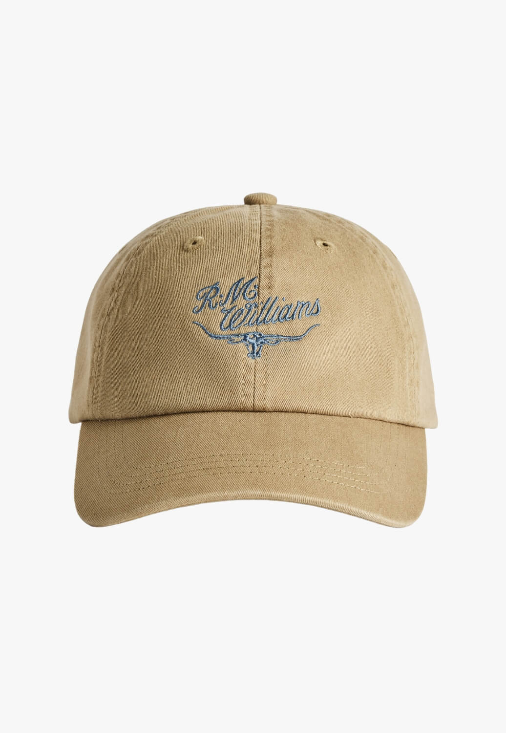 R M William Script Longhorn Cap