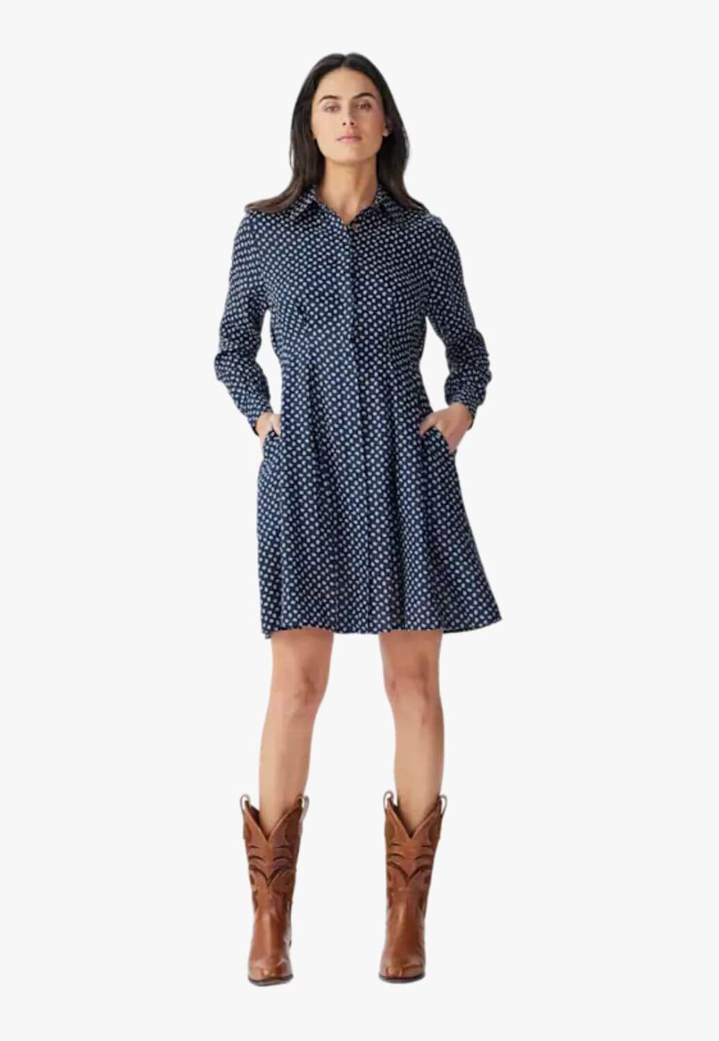 R.M. Williams Womens Imprint Linen Dress