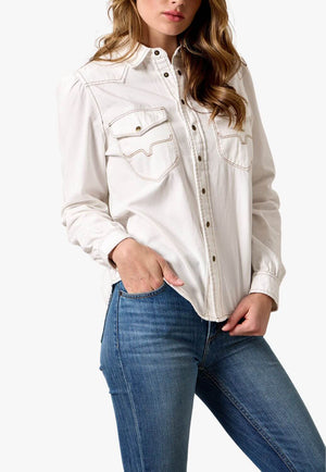 Kimes Ranch Womens Jane Long Sleeve Shirt