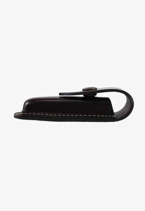 Legends Leather Knife Pouch Press Stud - Vertical