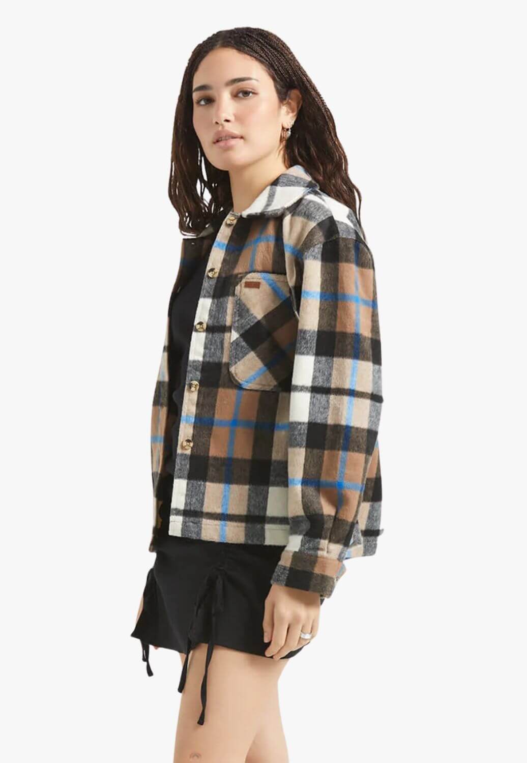 Brixton Womens Bowery Brush Flannel