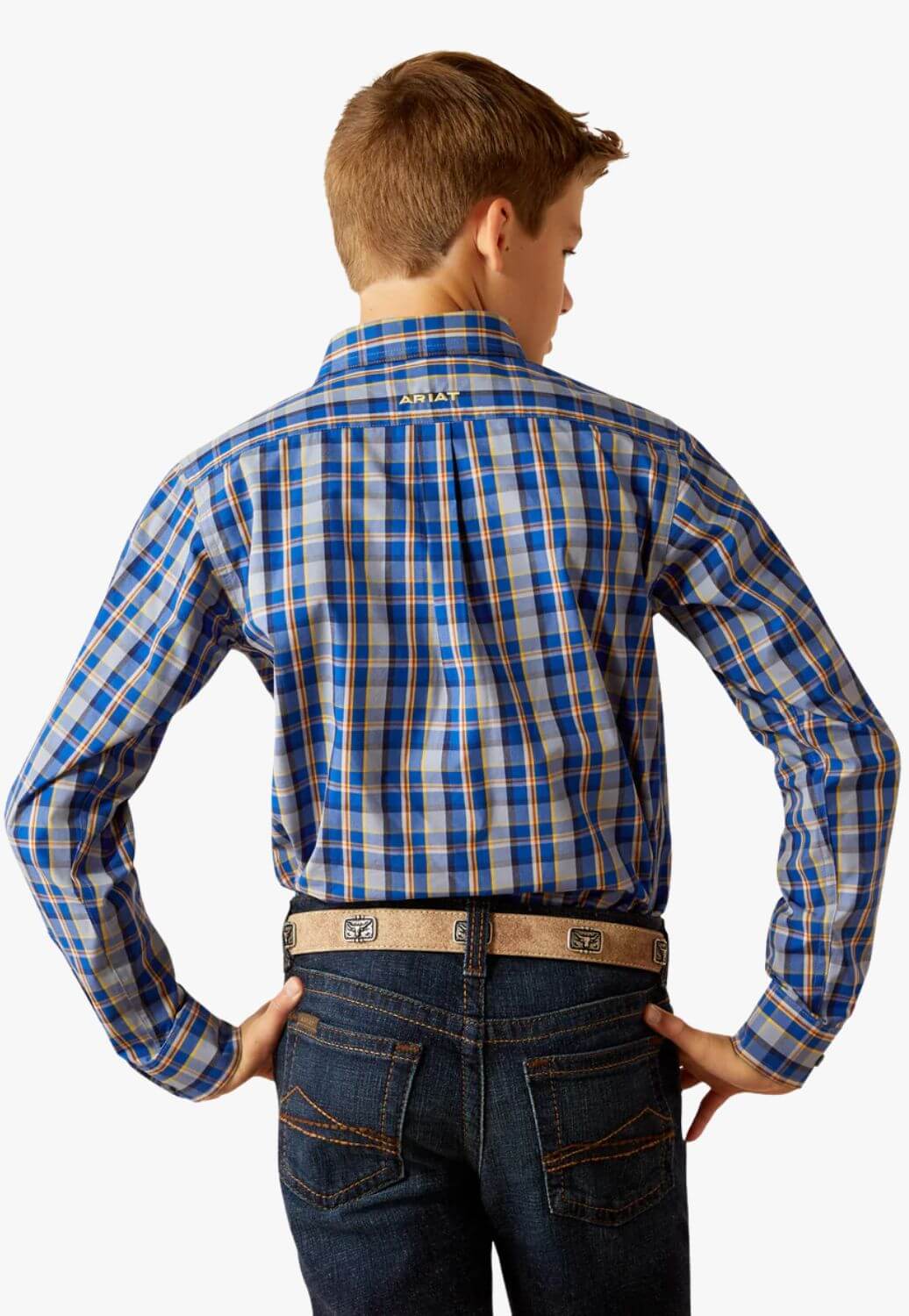 Ariat Boys Pro Reggie Long Sleeve Shirt