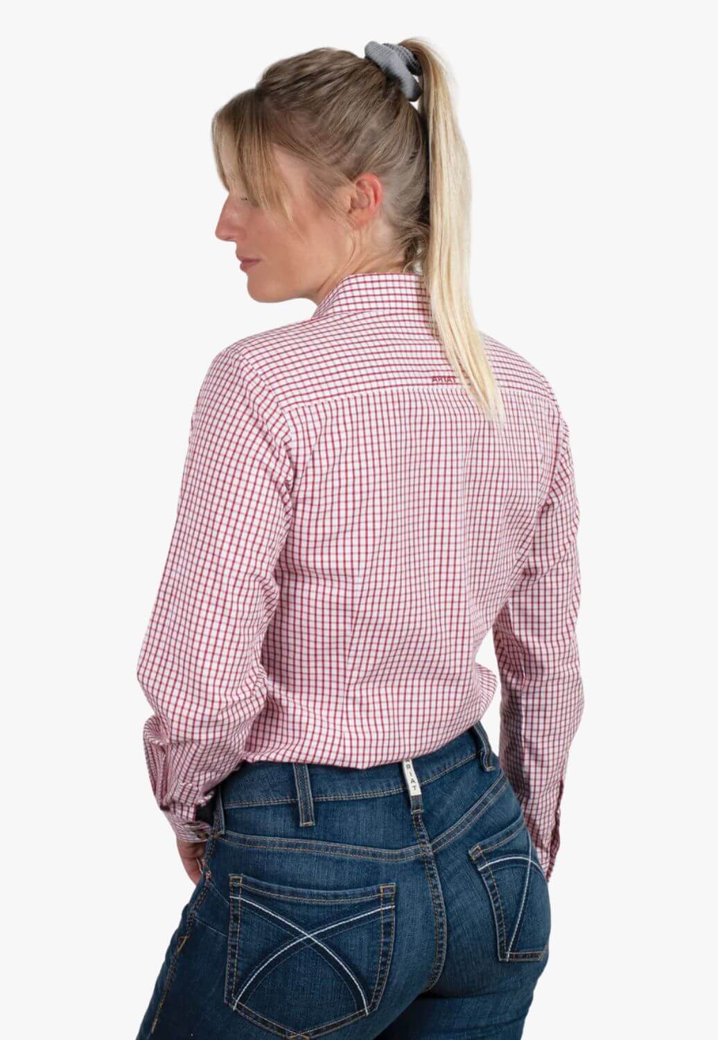 Ariat Womens Kirby Check Long Sleeve Shirt