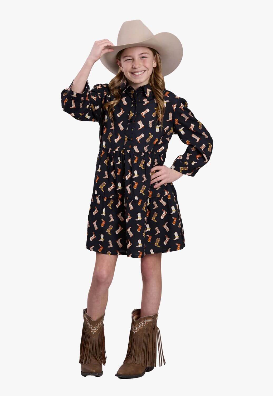 Roper Girls Five Star Collection Dress