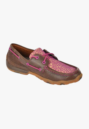 Twisted X Womens Web Lace Up Moc