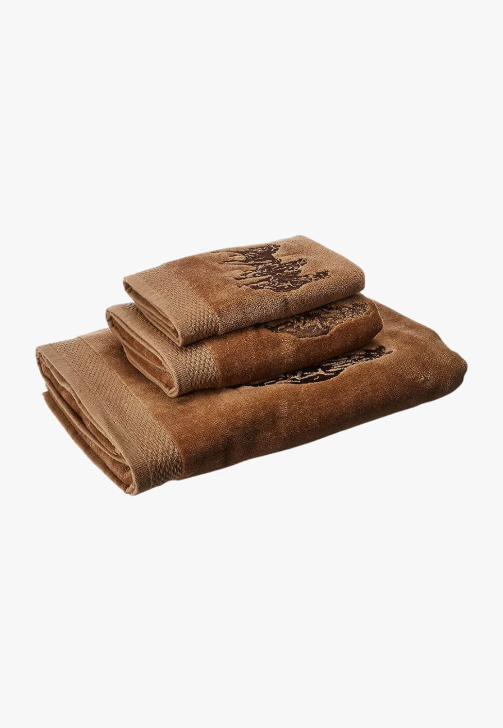 Embroidered 3-Horse Towel Set