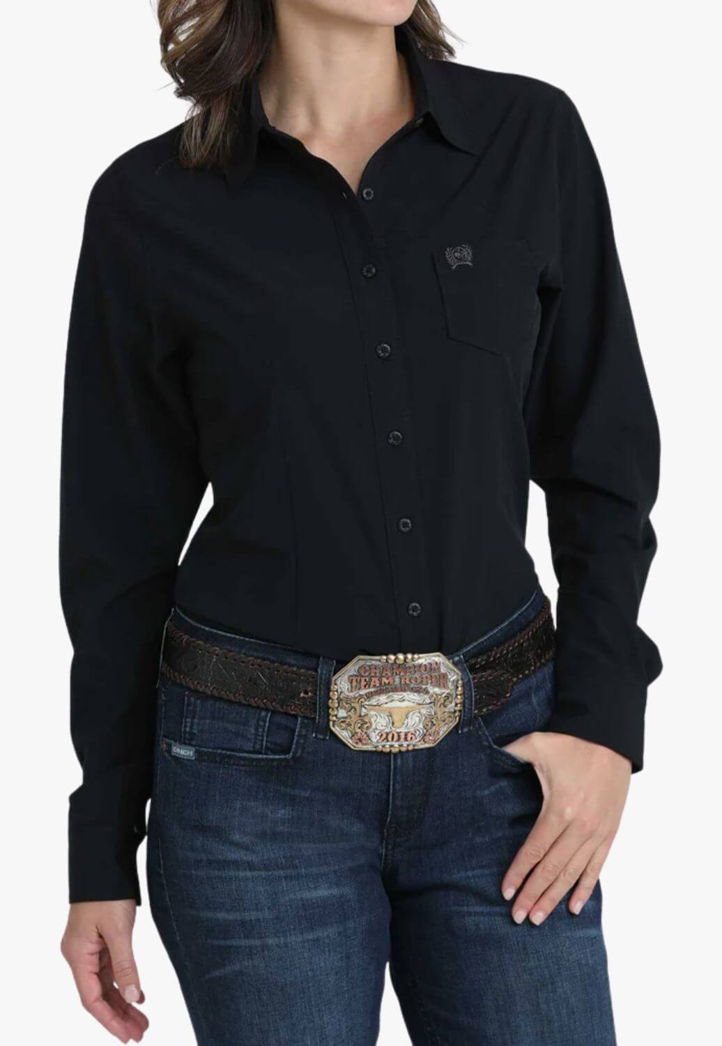 Cinch Womens Western Long Sleeve Shirt