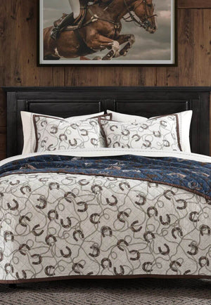 Saratoga Quilt Set - Queen