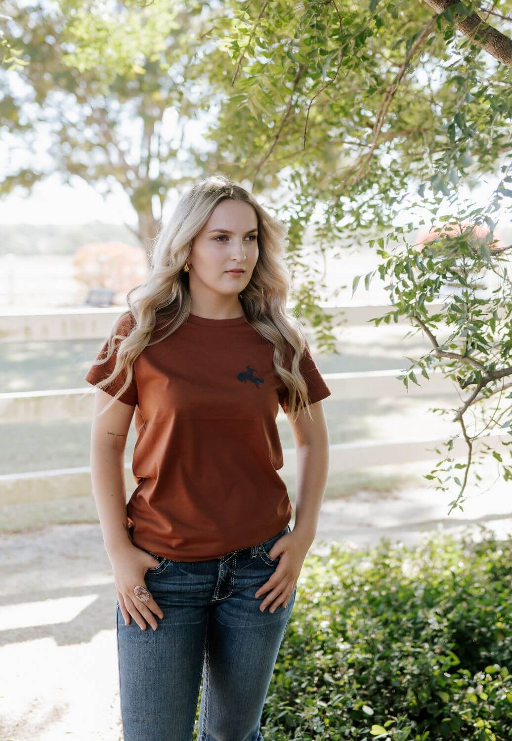 W. Titley & Co Womens Bronc T-Shirt