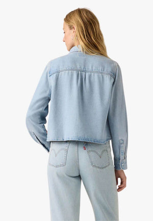 Levis Womens Logan Tencel Shacket