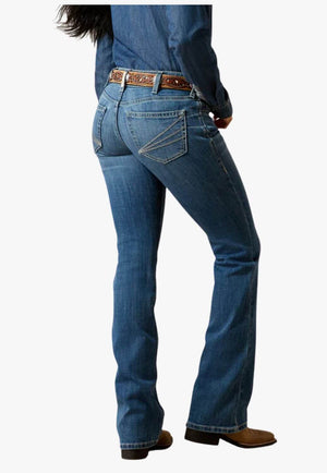 Ariat Womens Mid Rise Aisha Boot Cut Jean 10065887