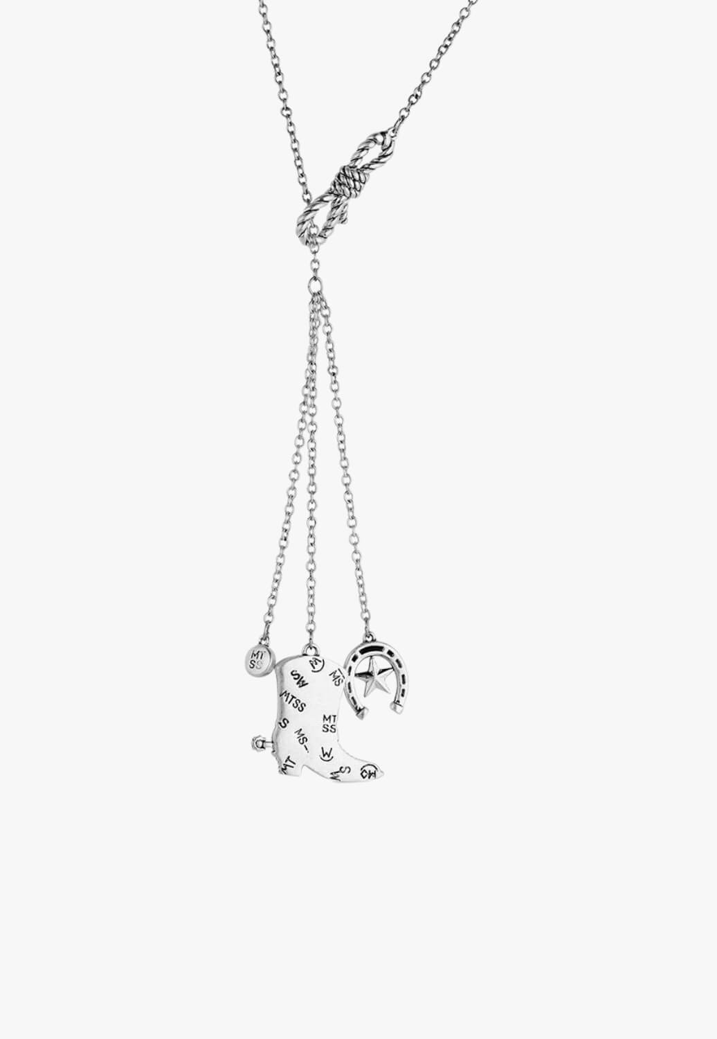 Montana Cowgirl Charm Necklace