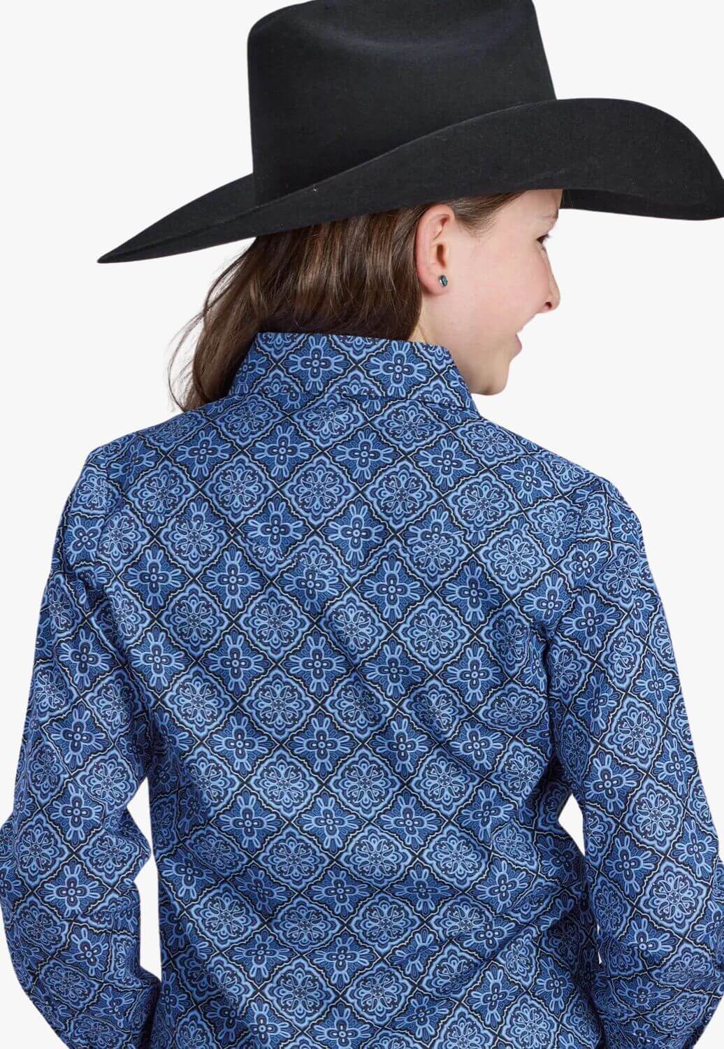 Roper Girls Amarillo Collection Long Sleeve Shirt