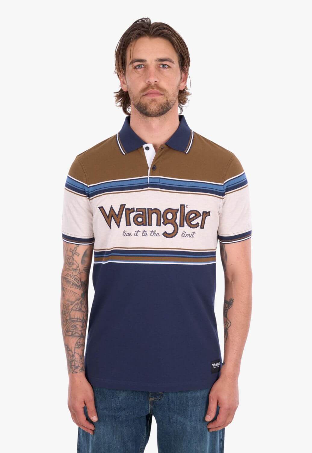 Wrangler Mens Daniel Polo