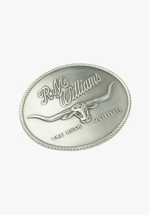 R.M.Williams Logo Buckle