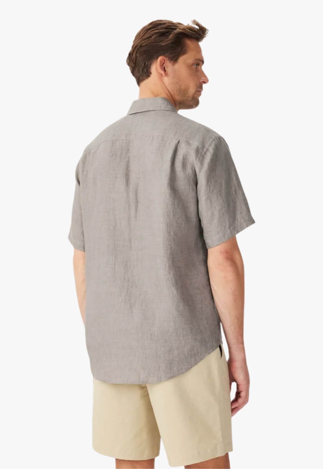 R.M Williams Mens Newman Linen Shirt