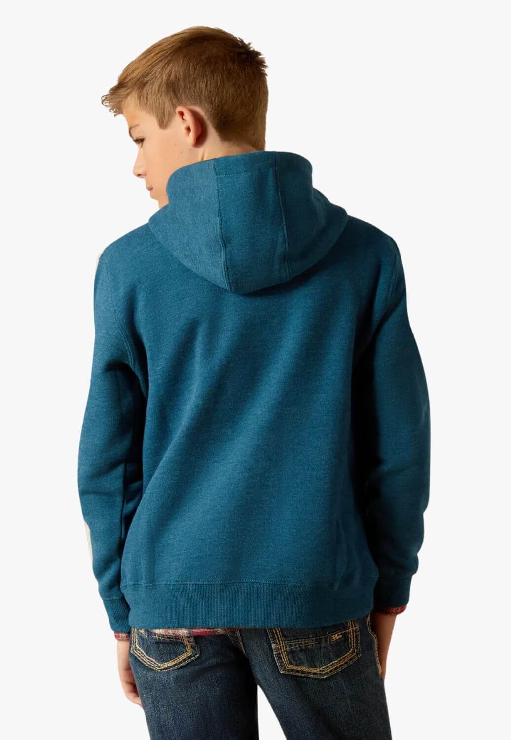 Ariat Boys Bison Plain Hoodie