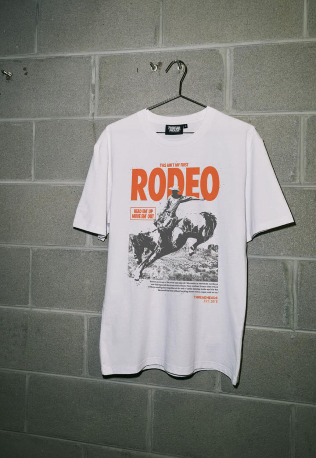 Threadheads Unisex Aint My First Rodeo T-Shirt