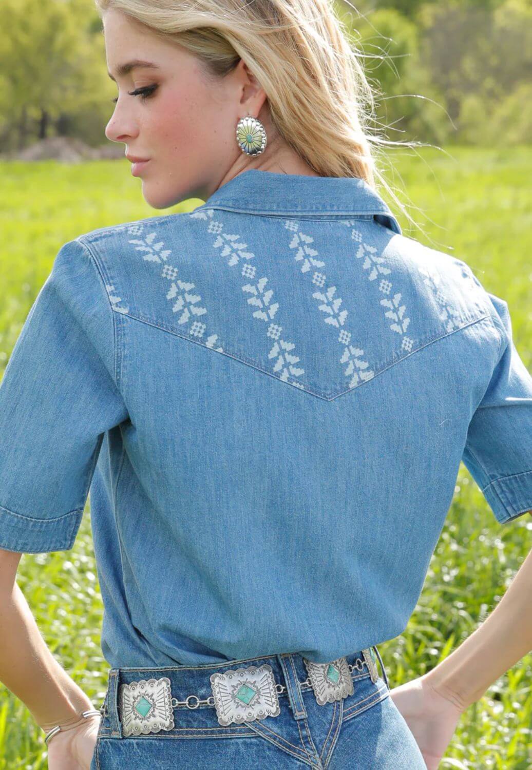 Cruel Girl Womens Western Snap Shirt